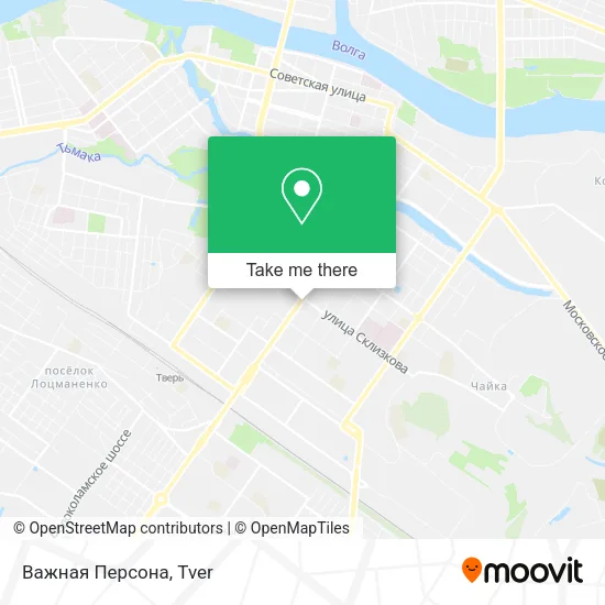 Важная Персона map