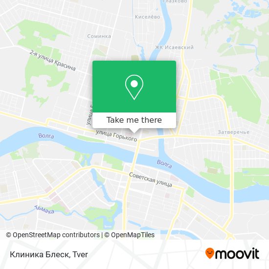 Клиника Блеск map
