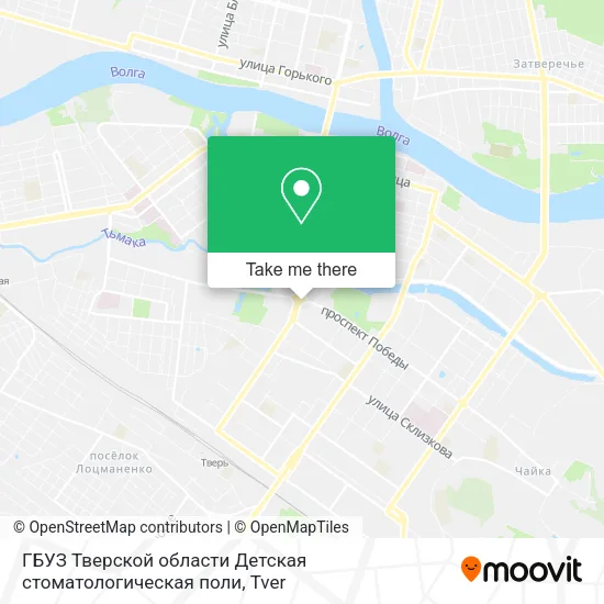 ГБУЗ Тверской области Детская стоматологическая поли map
