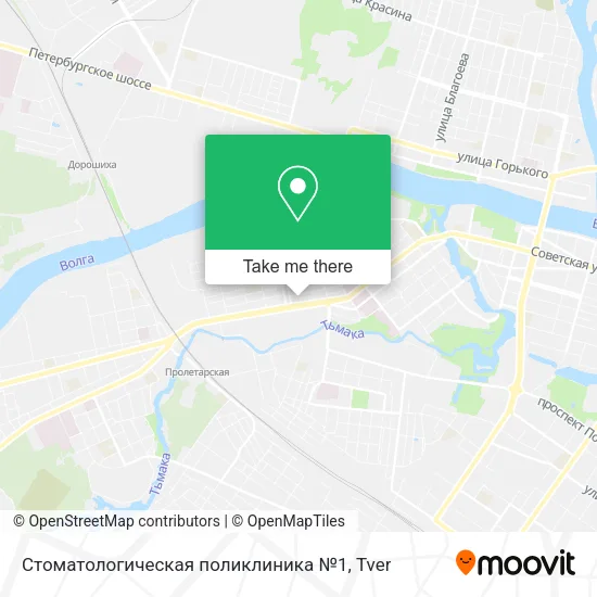 Стоматологическая поликлиника №1 map