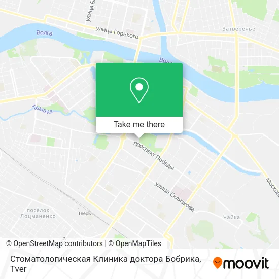 Стоматологическая Клиника доктора Бобрика map