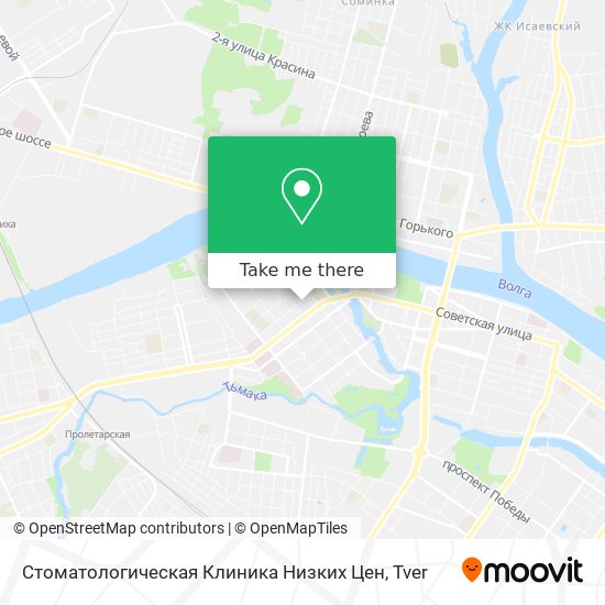 Стоматологическая Клиника Низких Цен map