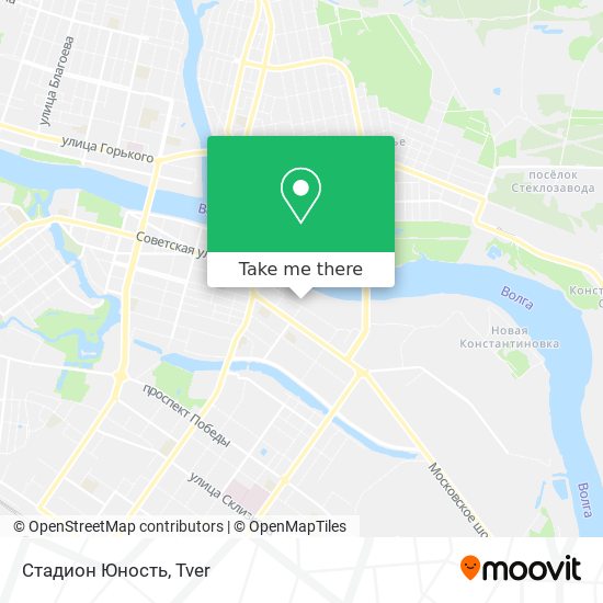 Стадион  Юность map