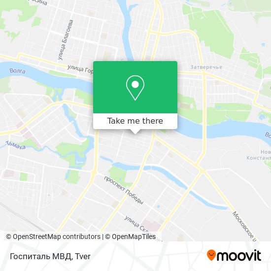 Госпиталь МВД map