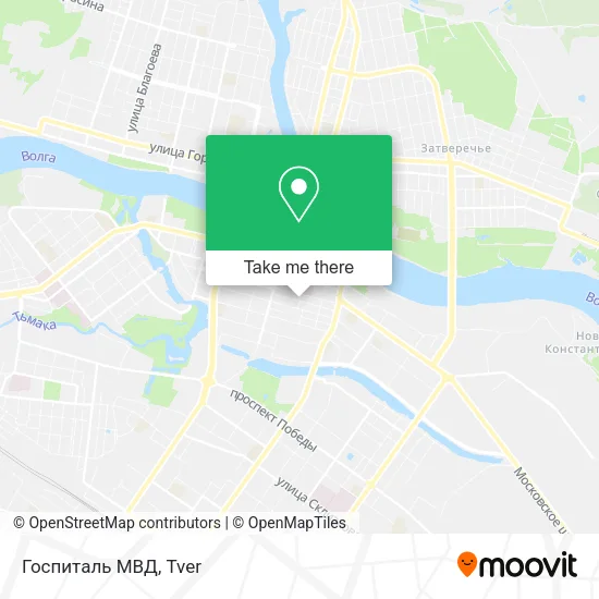 Госпиталь МВД map