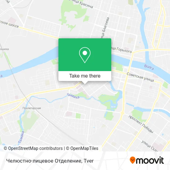 Челюстно-лицевое Отделение map