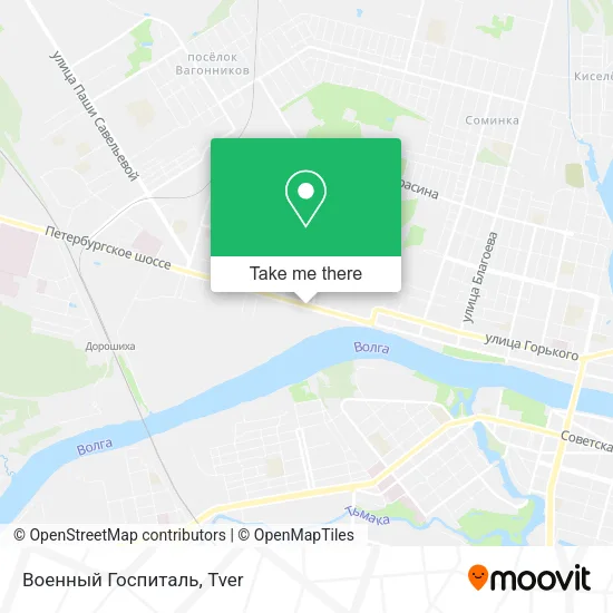 Военный Госпиталь map