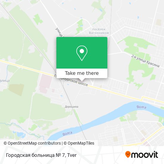 Городская больница № 7 map
