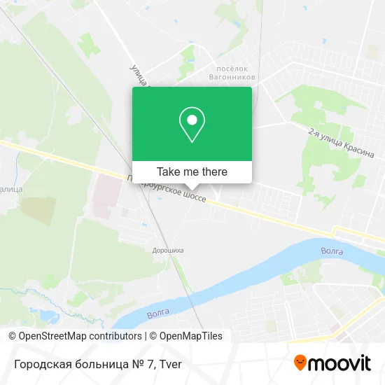 Городская больница № 7 map
