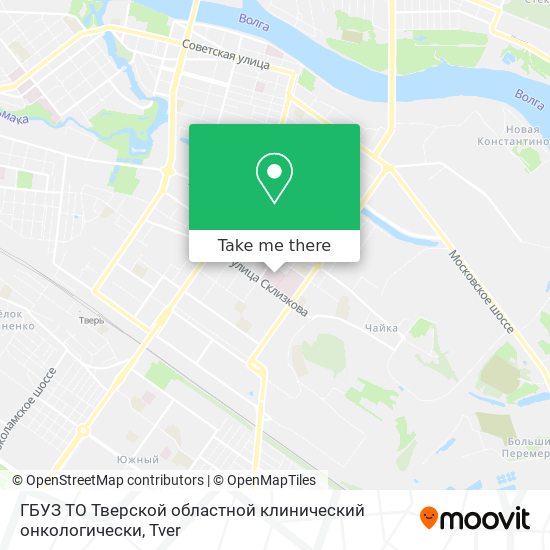 ГБУЗ ТО Тверской областной клинический онкологически map