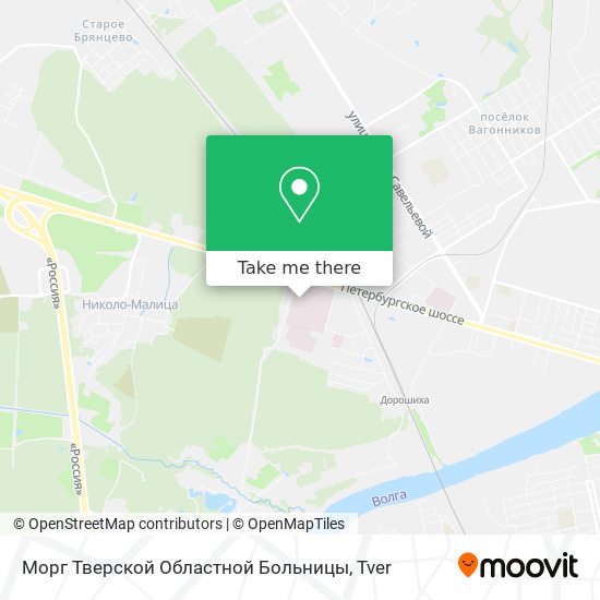 Морг Тверской Областной Больницы map