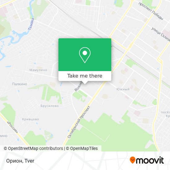 Орион map
