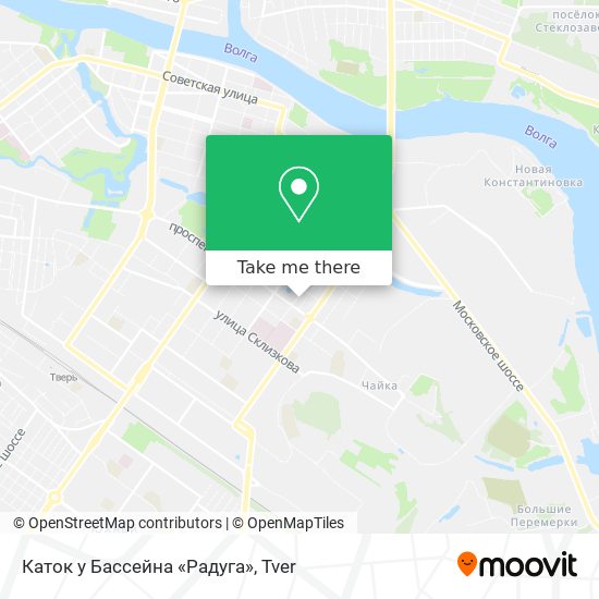 Каток у Бассейна «Радуга» map