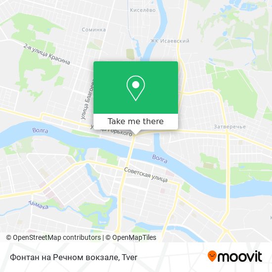 Фонтан на Речном вокзале map