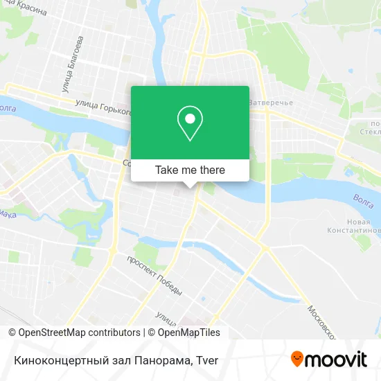 Киноконцертный зал Панорама map