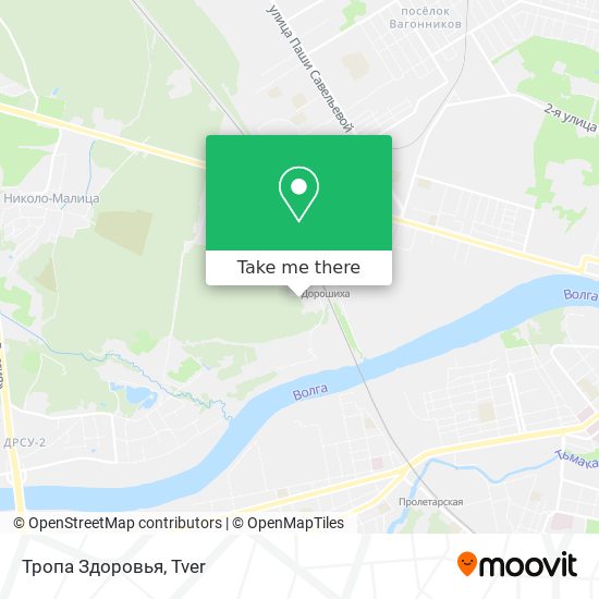 Тропа Здоровья map