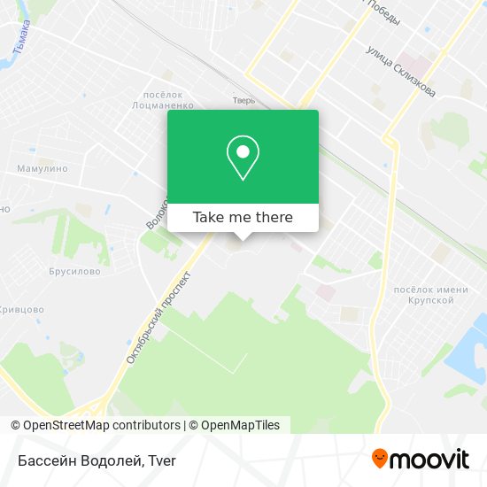 Бассейн  Водолей map