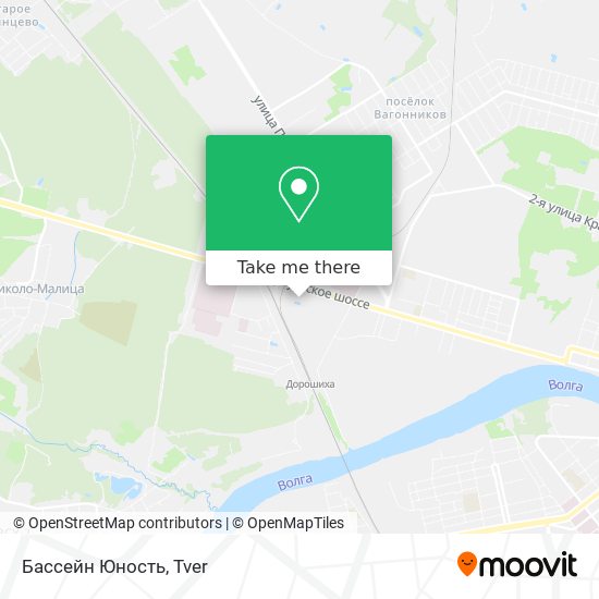 Бассейн  Юность map