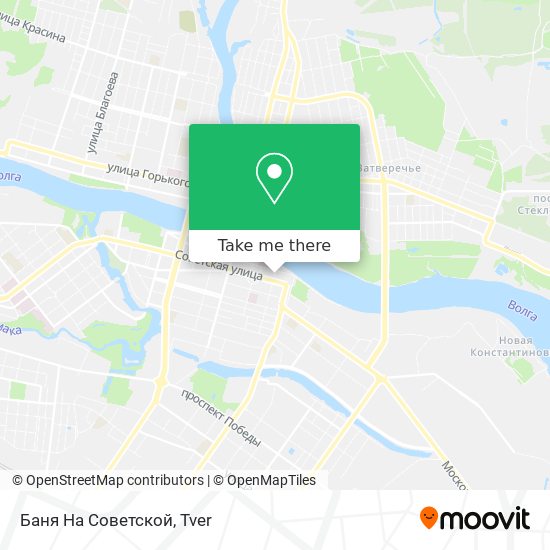 Баня На Советской map