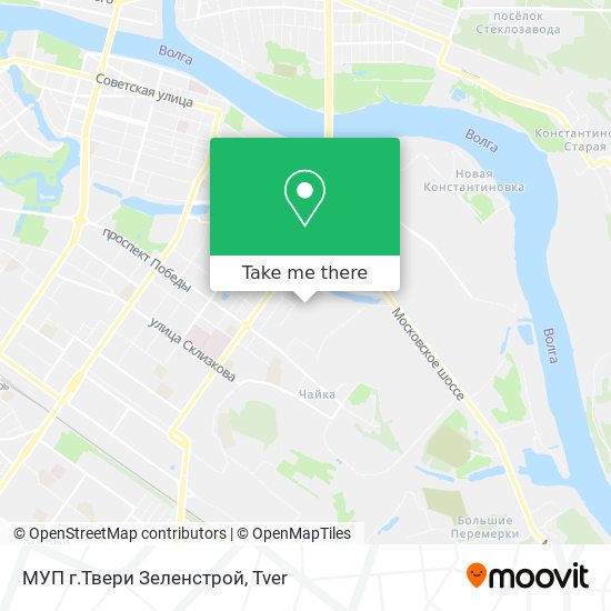 МУП г.Твери Зеленстрой map