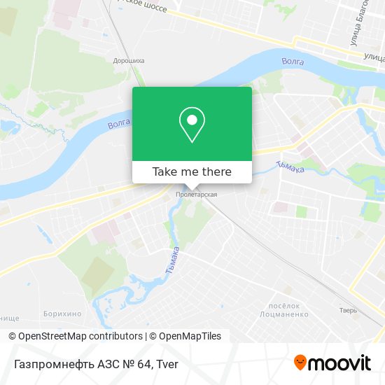Газпромнефть АЗС № 64 map