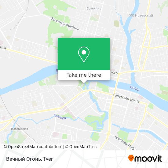 Вечный Огонь map