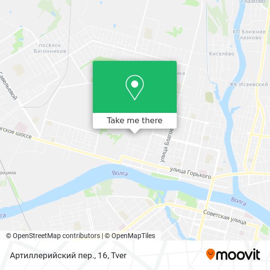 Артиллерийский пер., 16 map