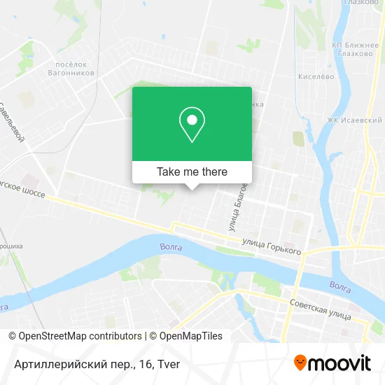 Артиллерийский пер., 16 map