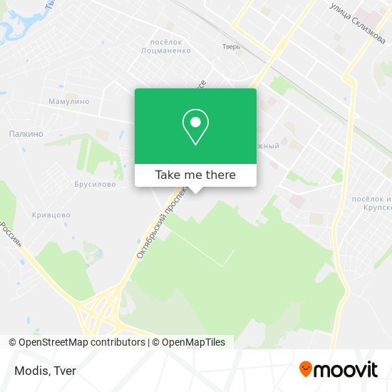 Modis map