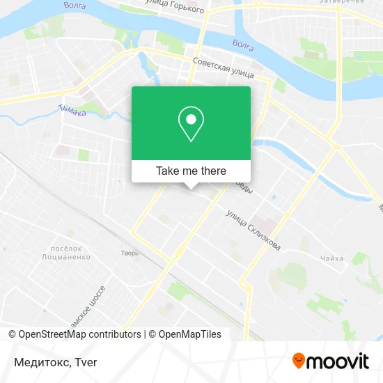 Медитокс map