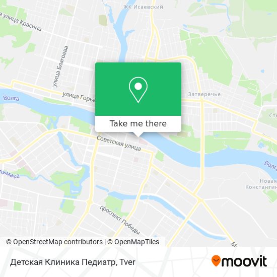 Детская Клиника  Педиатр map
