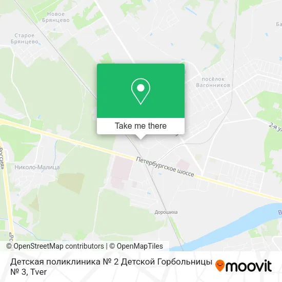 Детская поликлиника № 2 Детской Горбольницы № 3 map
