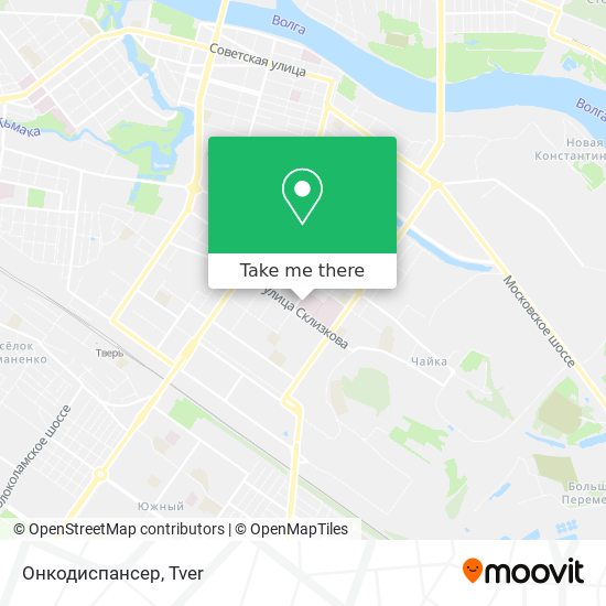 Онкодиспансер map
