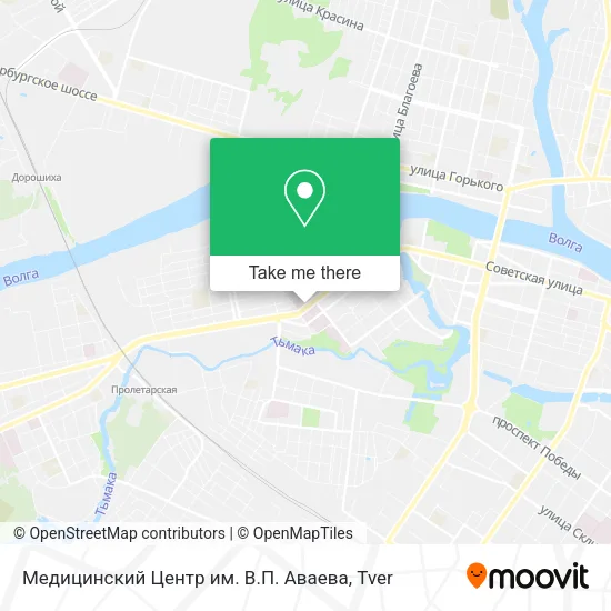 Медицинский Центр им. В.П. Аваева map