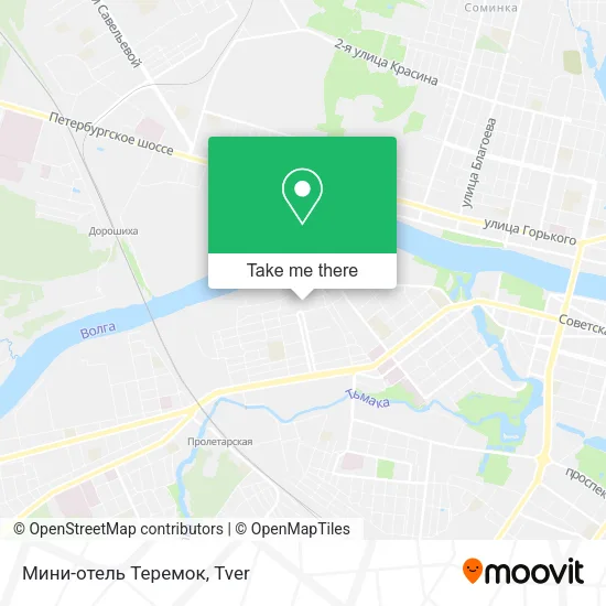 Мини-отель  Теремок map