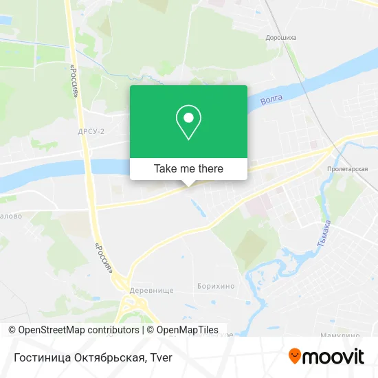 Гостиница Октябрьская map