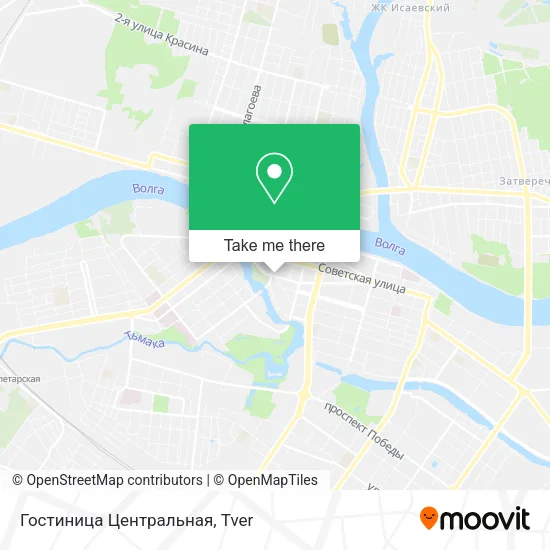 Гостиница Центральная map