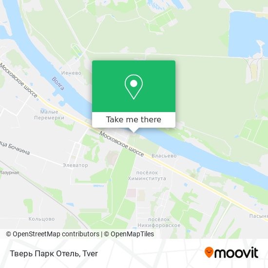 Тверь Парк Отель map