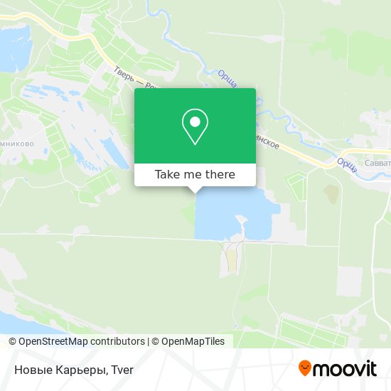 Новые Карьеры map