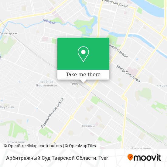 Арбитражный Суд Тверской Области map