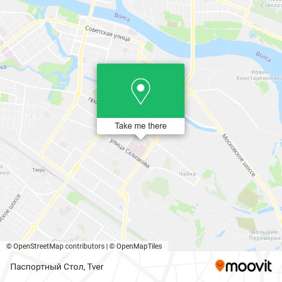 Паспортный Стол map
