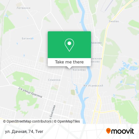 ул. Дачная, 74 map