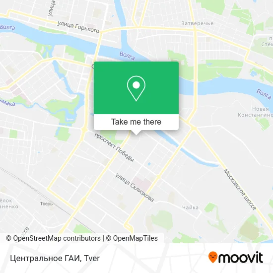 Центральное ГАИ map