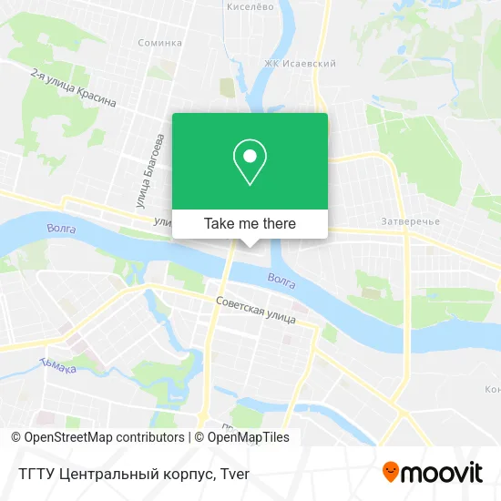 ТГТУ Центральный корпус map