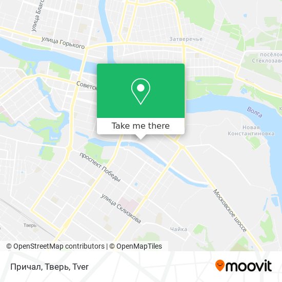Причал, Тверь map