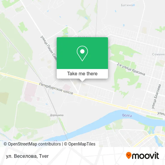 ул. Веселова map
