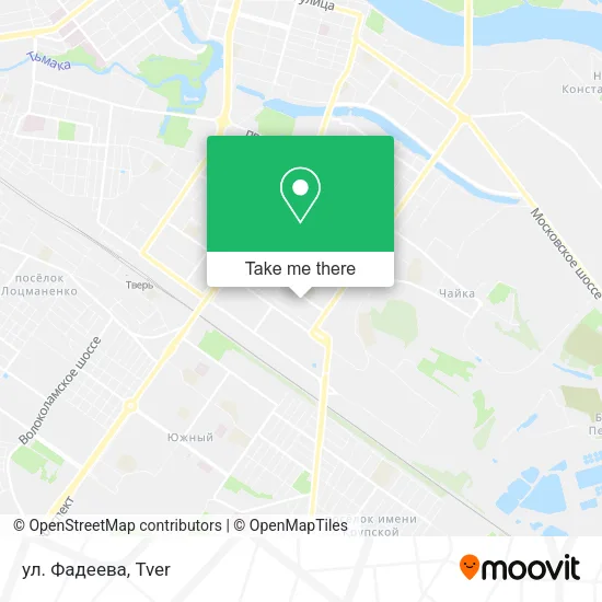 ул. Фадеева map