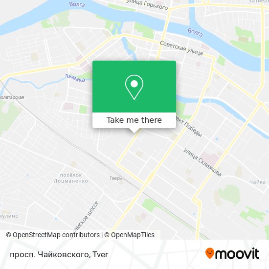 просп. Чайковского map