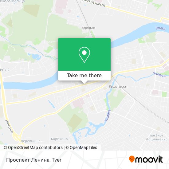 Проспект Ленина map