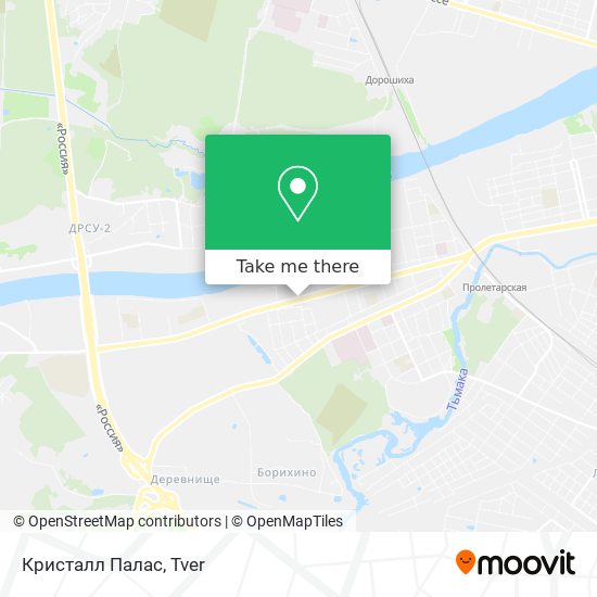Кристалл Палас map